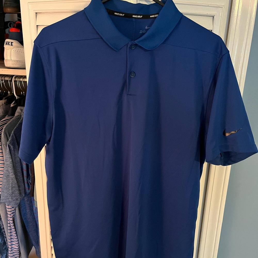 Nike Men's Deep Blue Polo Shirt